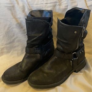 Carlos by Carlo Santana SETH mid-calf boot in black size 9.5M with a 2” heel